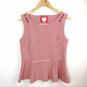 Anthropologie 9-h15 stcl Antonia Peplum 🌹 Medium